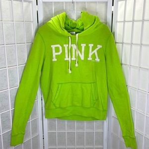 Pink by Victoria’s Secret – lime green sweater